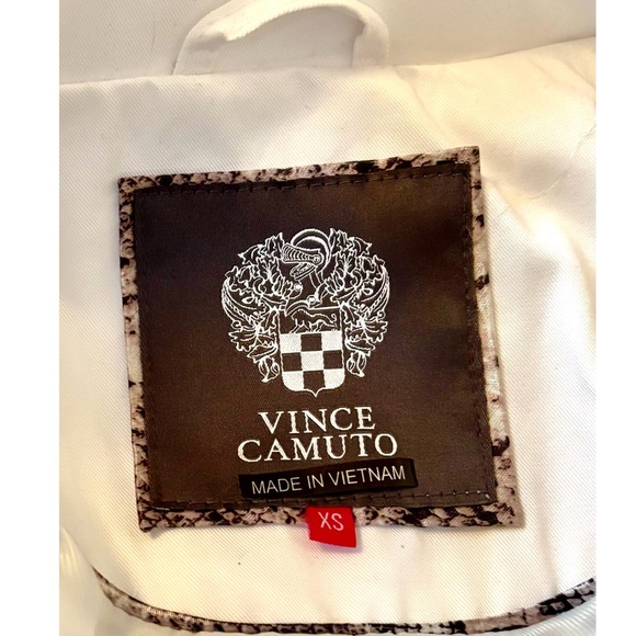 Vince Camuto NWOT White Double-Breasted Women's Rain-Trench Coat- Size XS - Picture 12 of 12